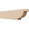 Ekena Millwork 4in. W x 6in. H x 24in. L Alpine Woodgrain TimberThane Rafter Tail, Primed Tan RFTUR04X06X24ALPRCPR - alternate 1